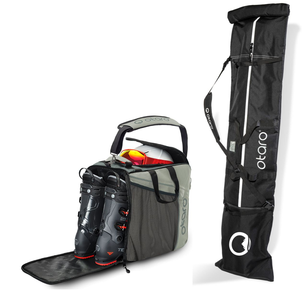 Skischuhtasche & Skitasche | Classic-Set für 1 Paar Ski-Long