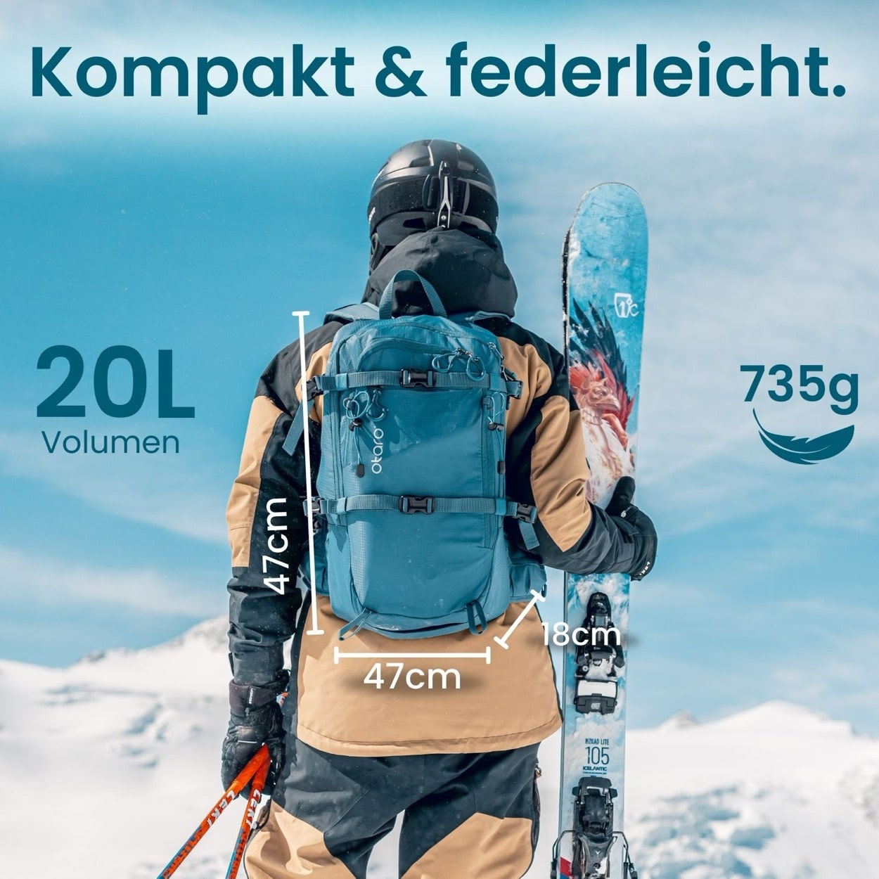 Skirucksack ALPIN | 20L