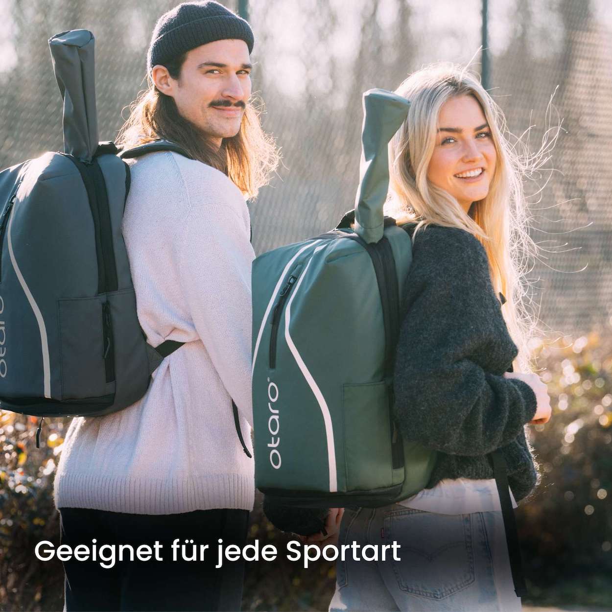 Sportrucksack für Tennis Padel Padel-Tennis Badminton Squash