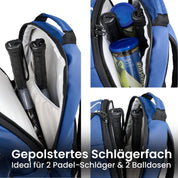 Padelrucksack im Set | 35L + Zubehör