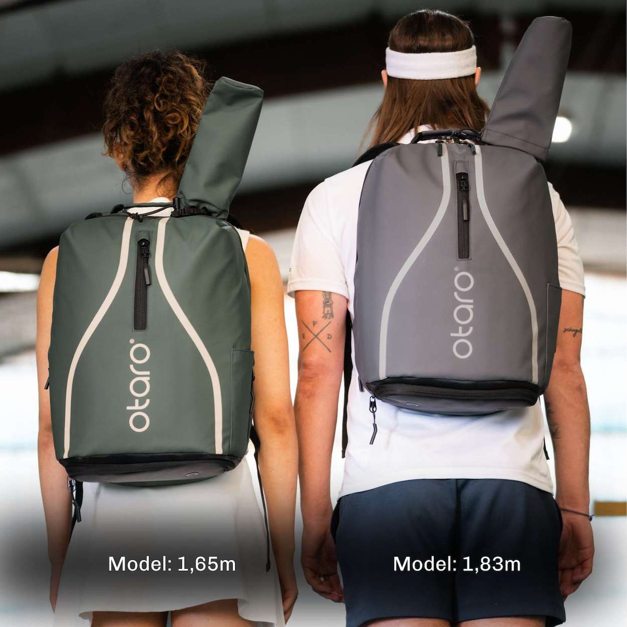 Tennisrucksack für 2 Tennisschläger