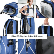 Padelrucksack im Set | 35L + Zubehör
