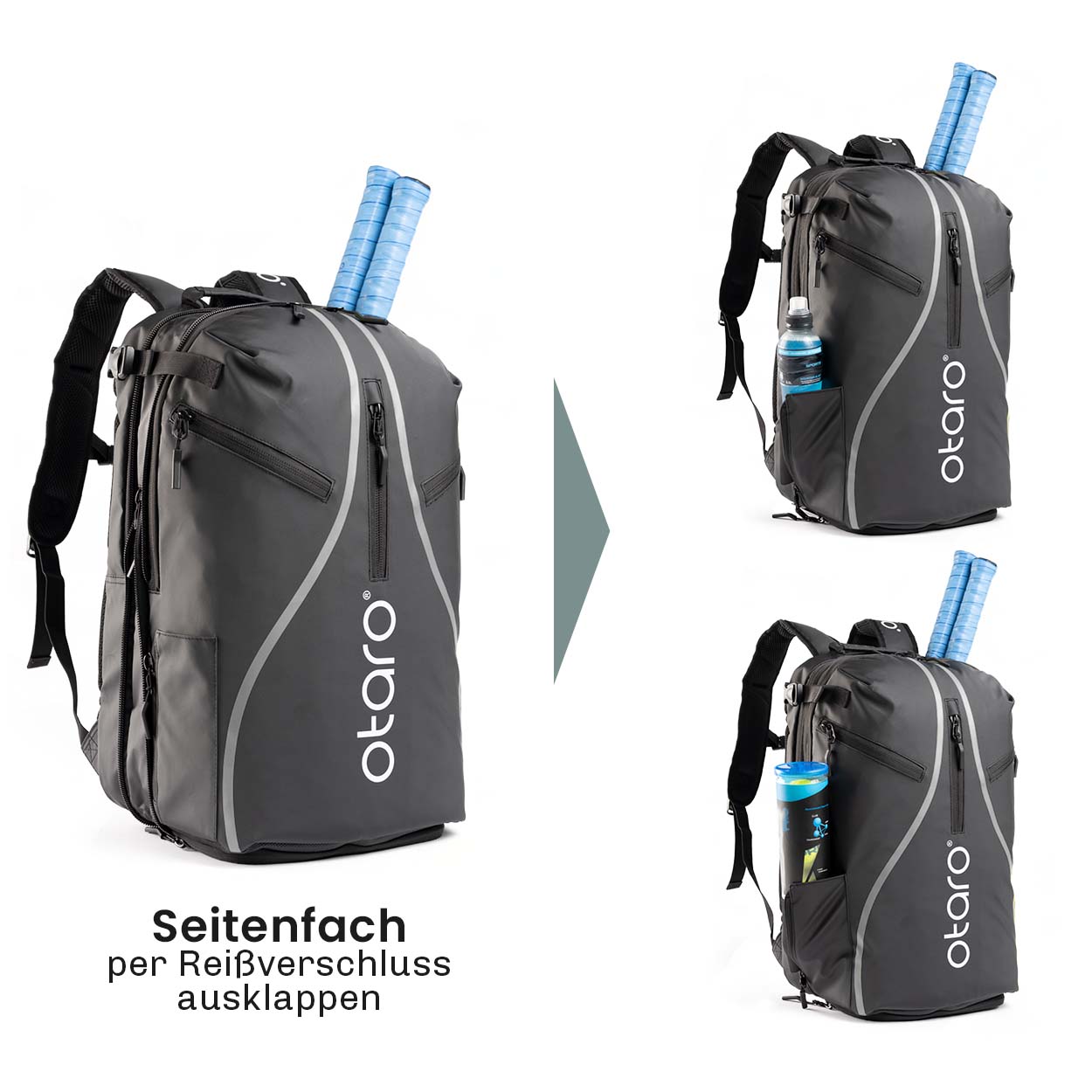 Aktion: Tennisrucksack Pro 42L + Zubehörset