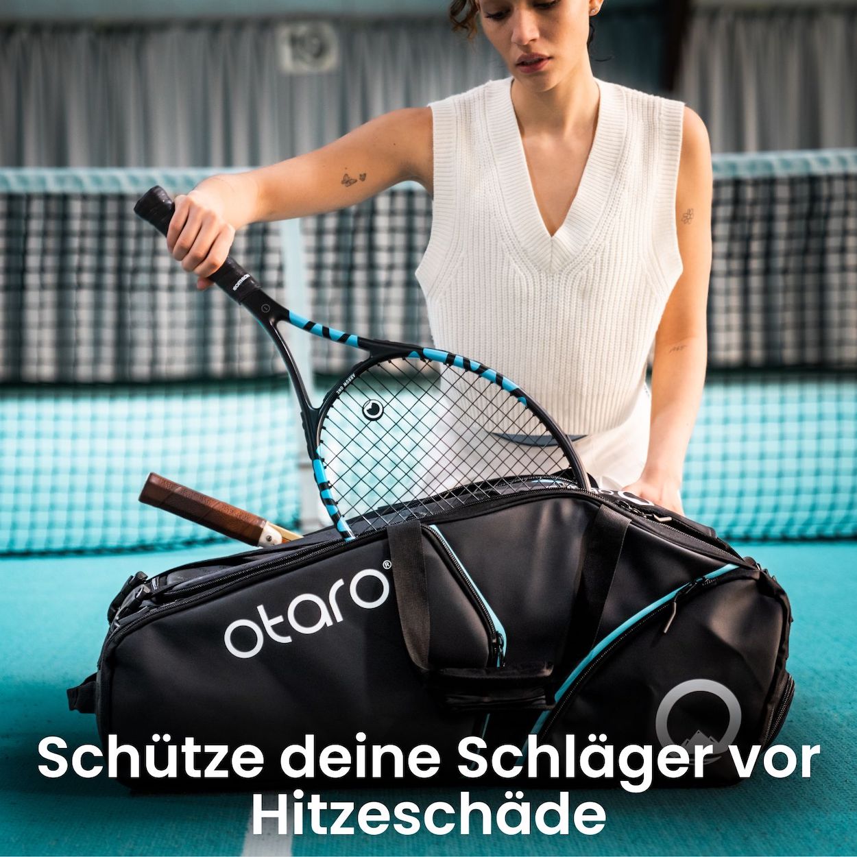 Aktion: Tennistasche 82L + 4 Paar Tennissocken + 2 Overgrips | Limitiertes Angebot
