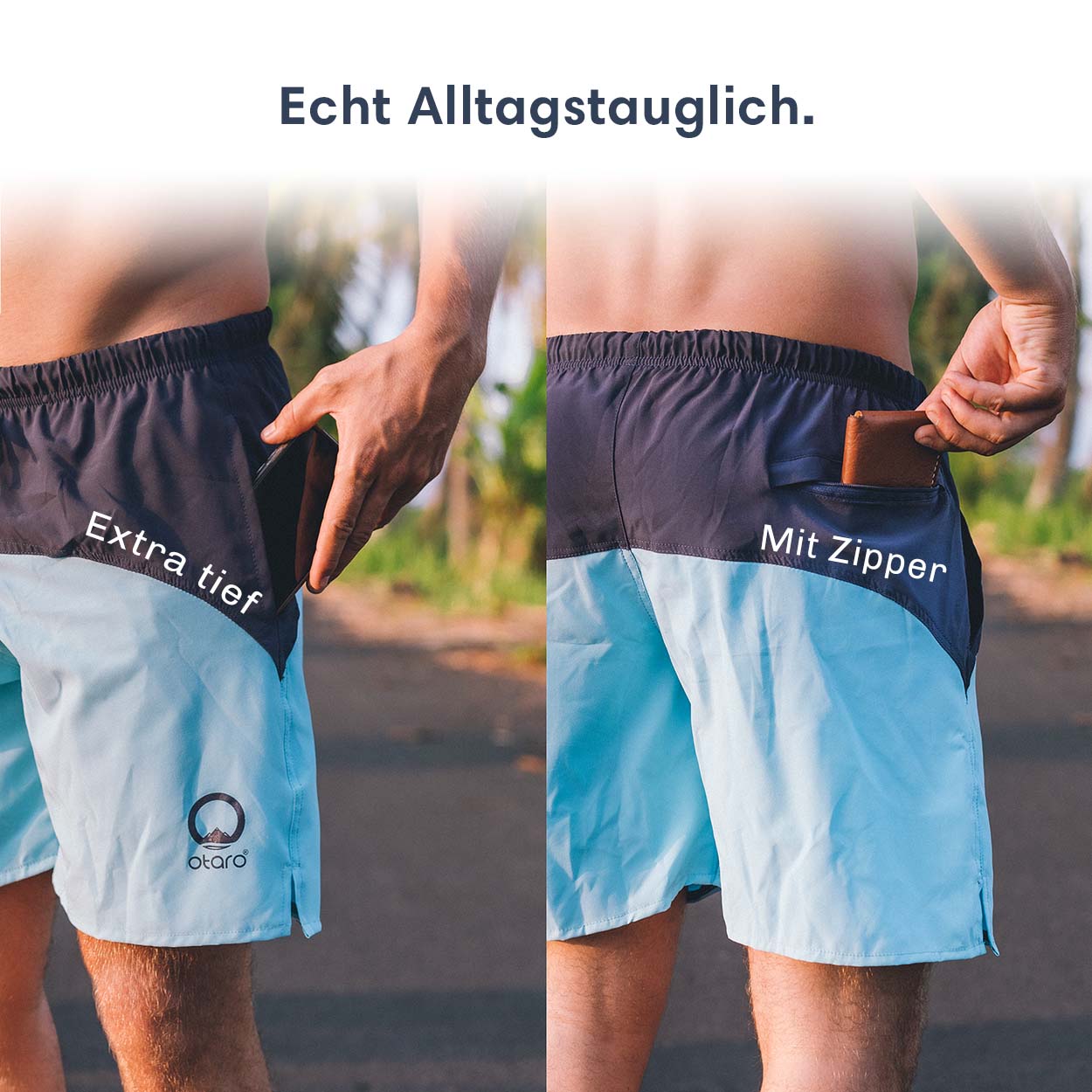 Badehose für Herren | Plastikfreie Verpackung