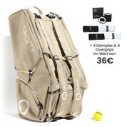 Tennistasche 82L + 4 Dämpfer + 4 Overgrips | Aktion