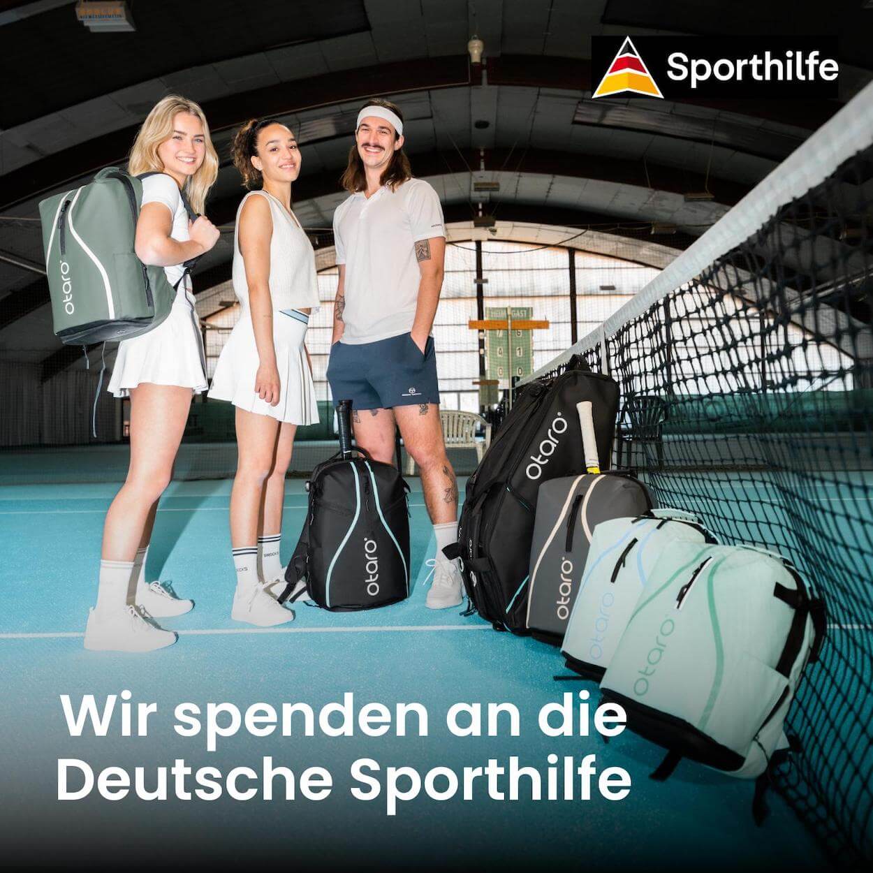 Aktion: Tennisrucksack 42L + 2 Paar Tennissocken + 2 Overgrips | Limitiertes Angebot