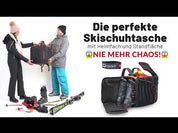 Die perfekte Skischuhtasche mit Helmfach