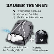 Aktion: Tennisrucksack 42L + 2 Paar Tennissocken + 2 Overgrips | Limitiertes Angebot