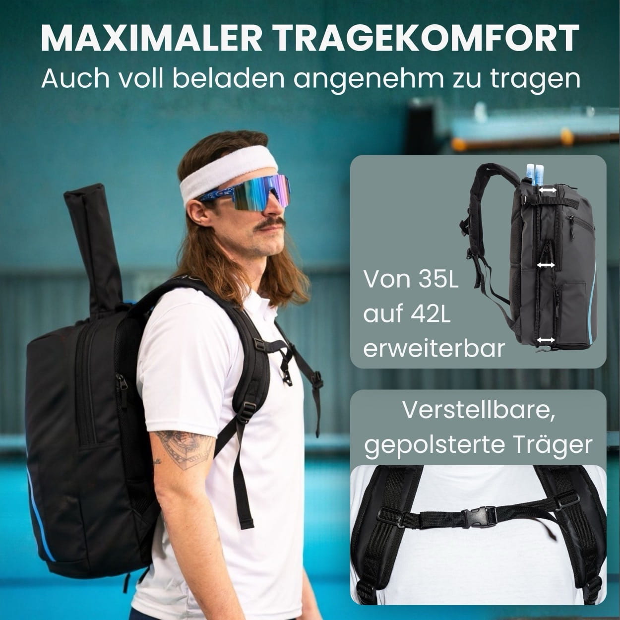 Tennisrucksack | Pro 42L