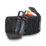Skischuhtasche mit Helmfach Skistiefeltasche als Rucksack Otaro vom StartUp PRO XL Schwarz Rot