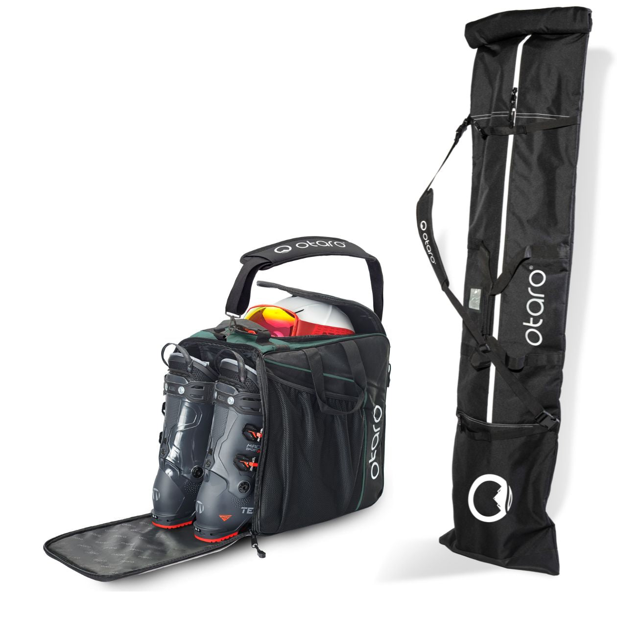 Skischuhtasche & Skitasche | Classic-Set für 1 Paar Ski-Long