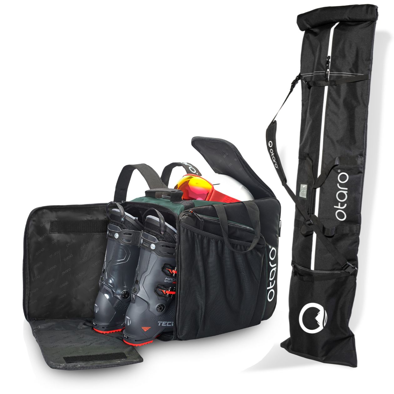 Skischuhtasche & Skitasche | Pro-Set für 1 Paar-Long
