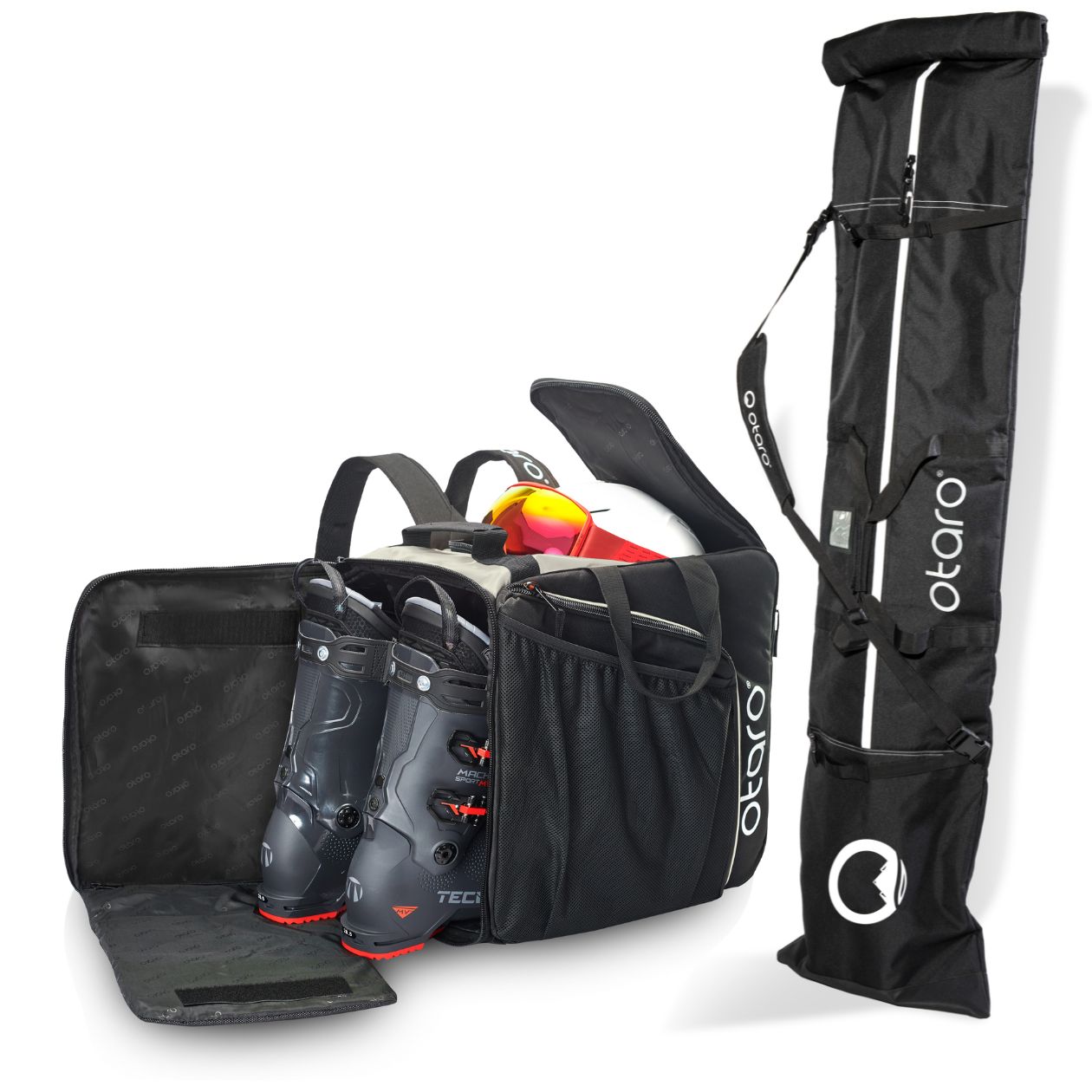 Skischuhtasche & Skitasche | Pro-Set für 1 Paar-Long