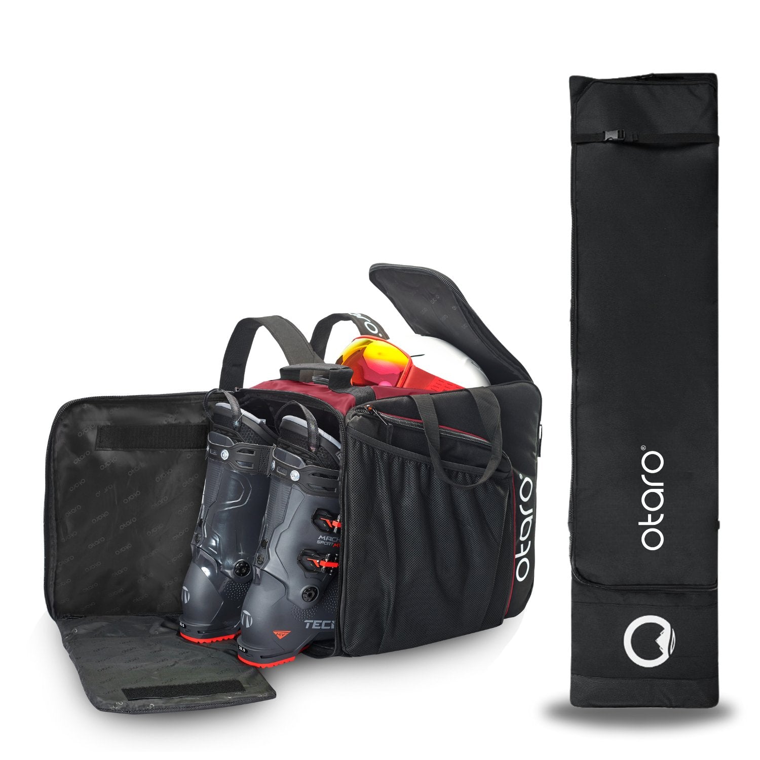 Otaro Stiefeltasche & Snowboardtasche 180cm Set – Produktansicht 10
