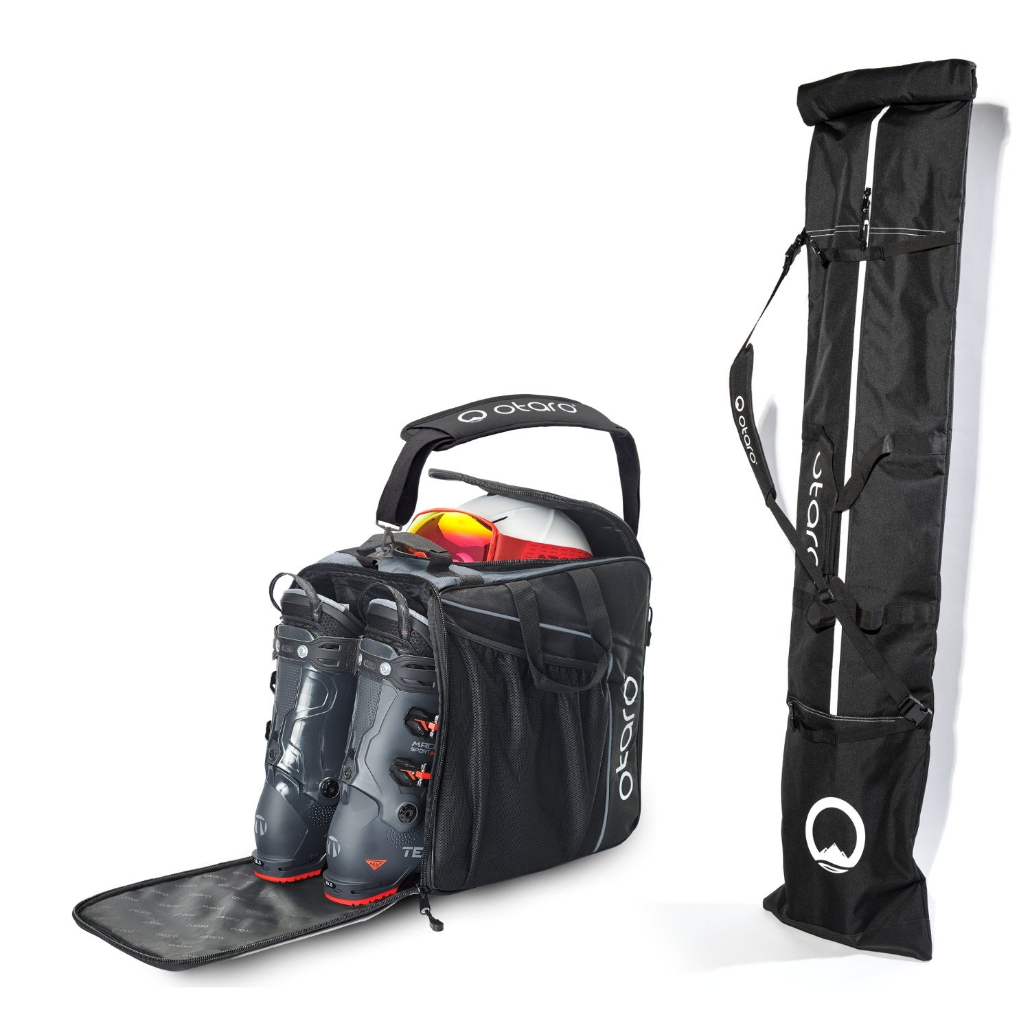 Otaro Skischuhtasche & Skitasche Classic-Set für 1 Paar Ski – Produktansicht 13