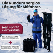 Skischuhtasche & Skitasche | Pro-Set für 2 Paar
