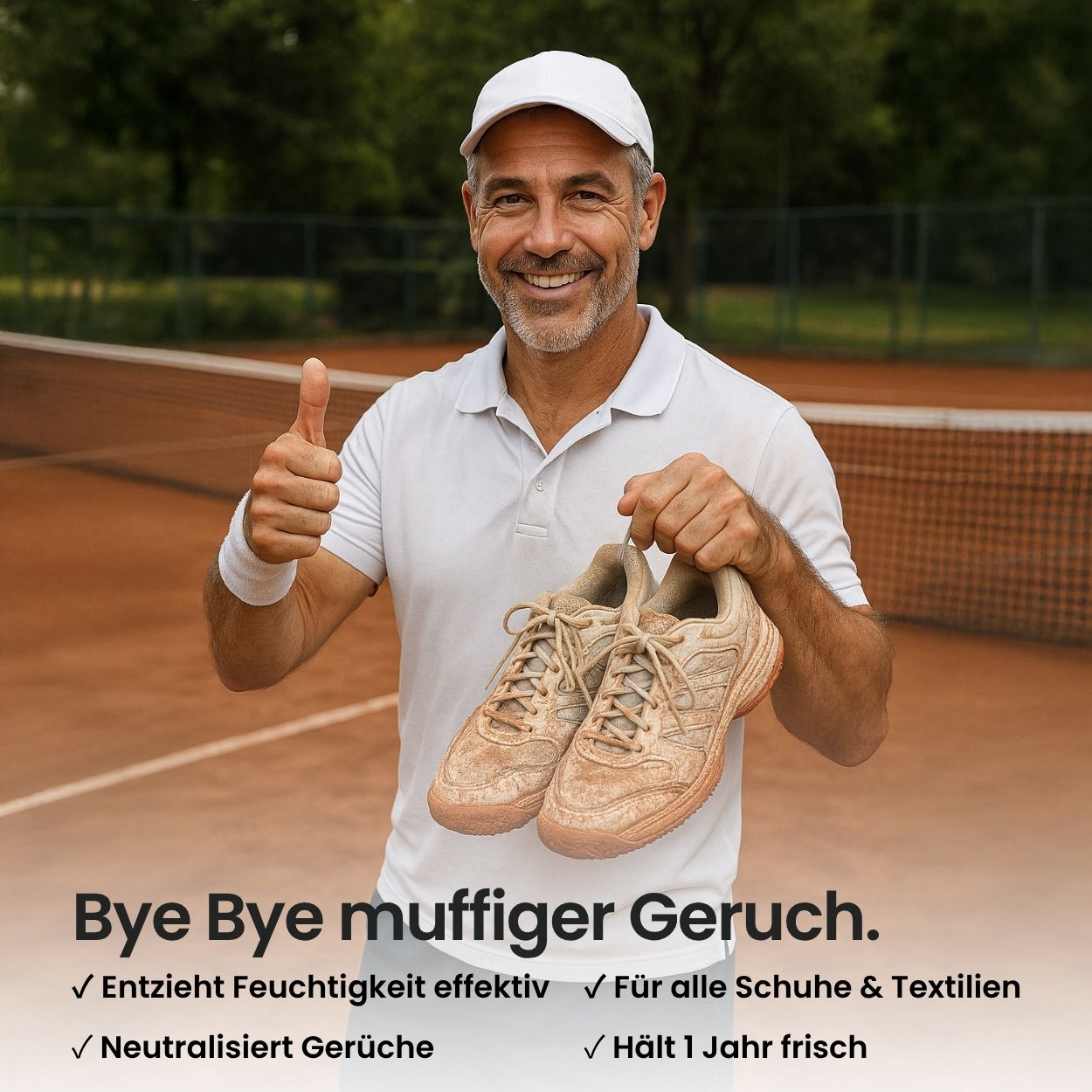 Otaro Textilerfrischer Duftsäckchen 100% Aktivkohle 2er Set – für Sportschuhe und Sportkleidung