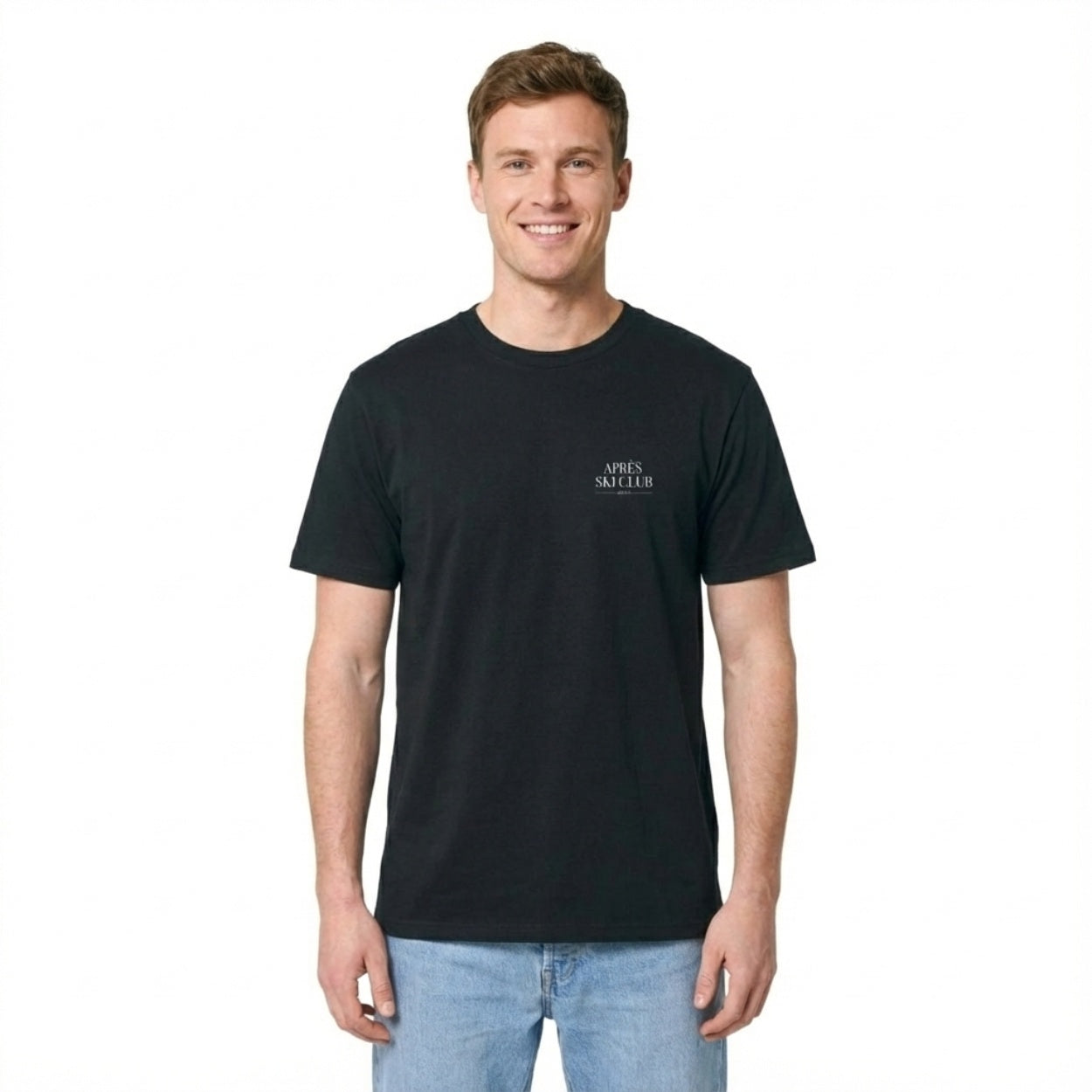 Otaro Talabfahrt T-Shirt Regular-Fit in Schwarz – Frontprint
