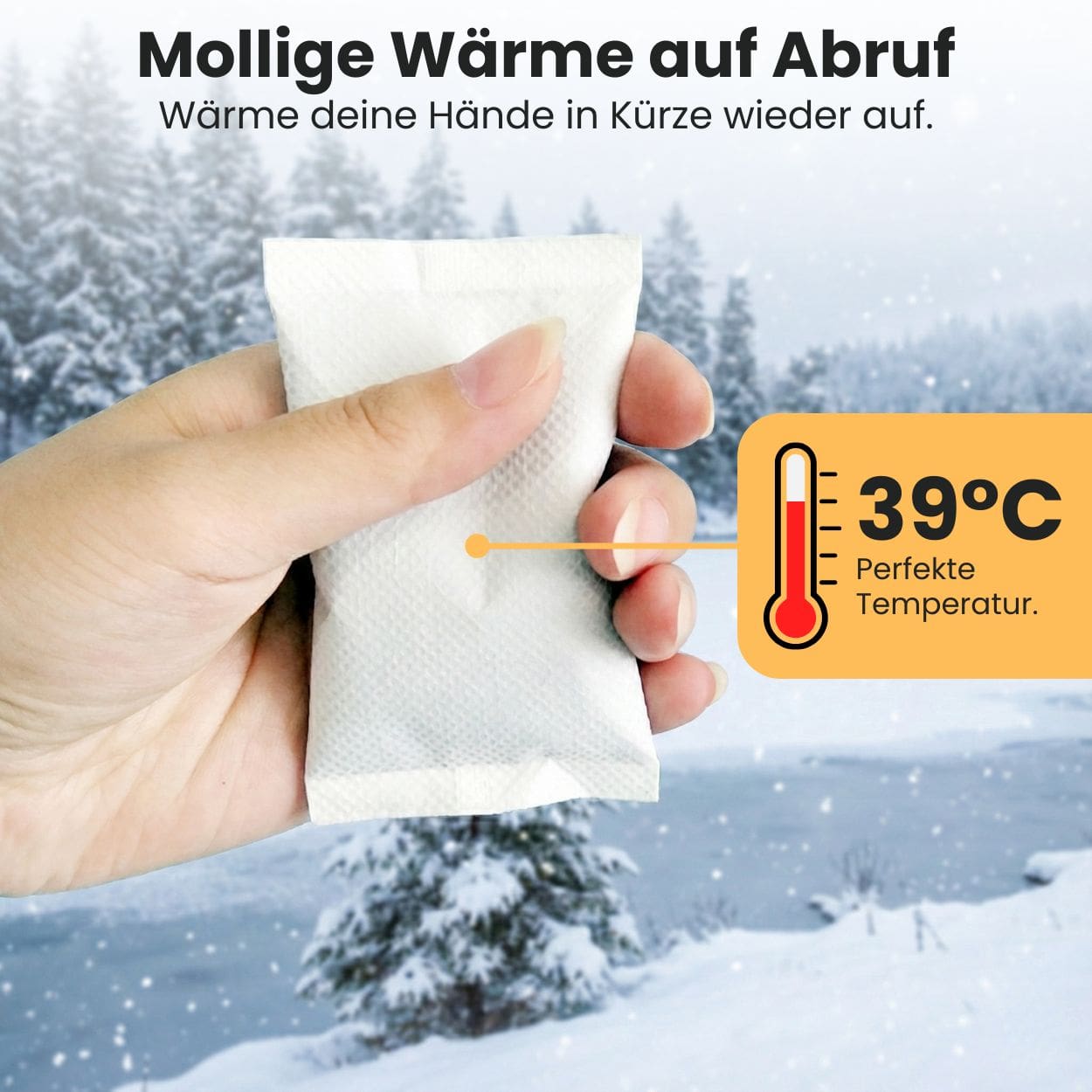 Otaro Handwärmer selbstaktivierende Wärmepads je 2 Säckchen – Produktansicht 2