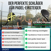Padelschläger PULSE | Leicht. Präzise. Kontrolle.