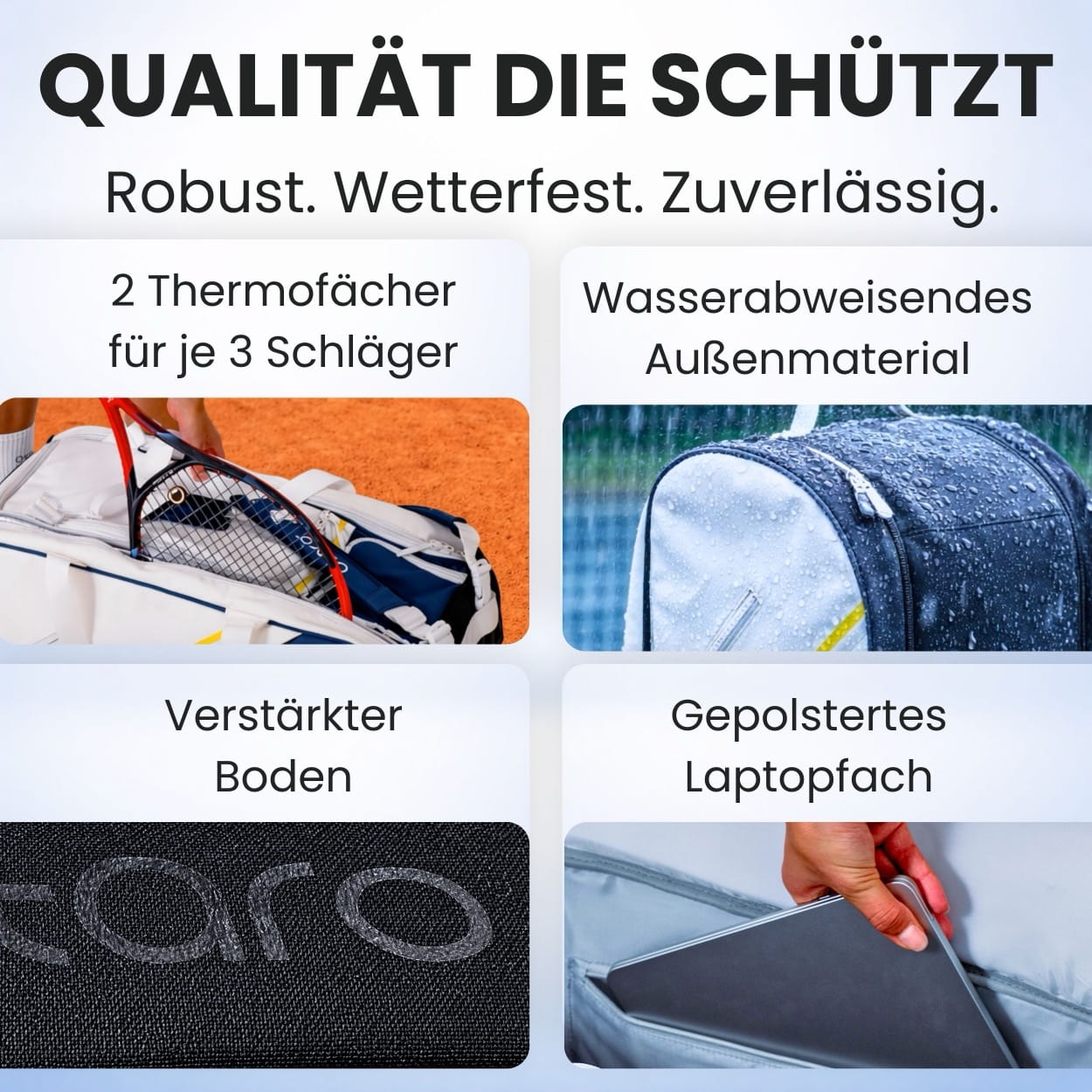 Tennistasche Racquet Bag | Pill 100L