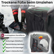 Skischuhtasche & Skitasche | Classic-Set für 1 Paar Ski-Long