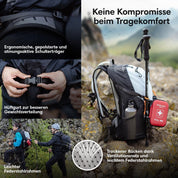 Aktion: Wanderrucksack 23L + Multifunktionstuch