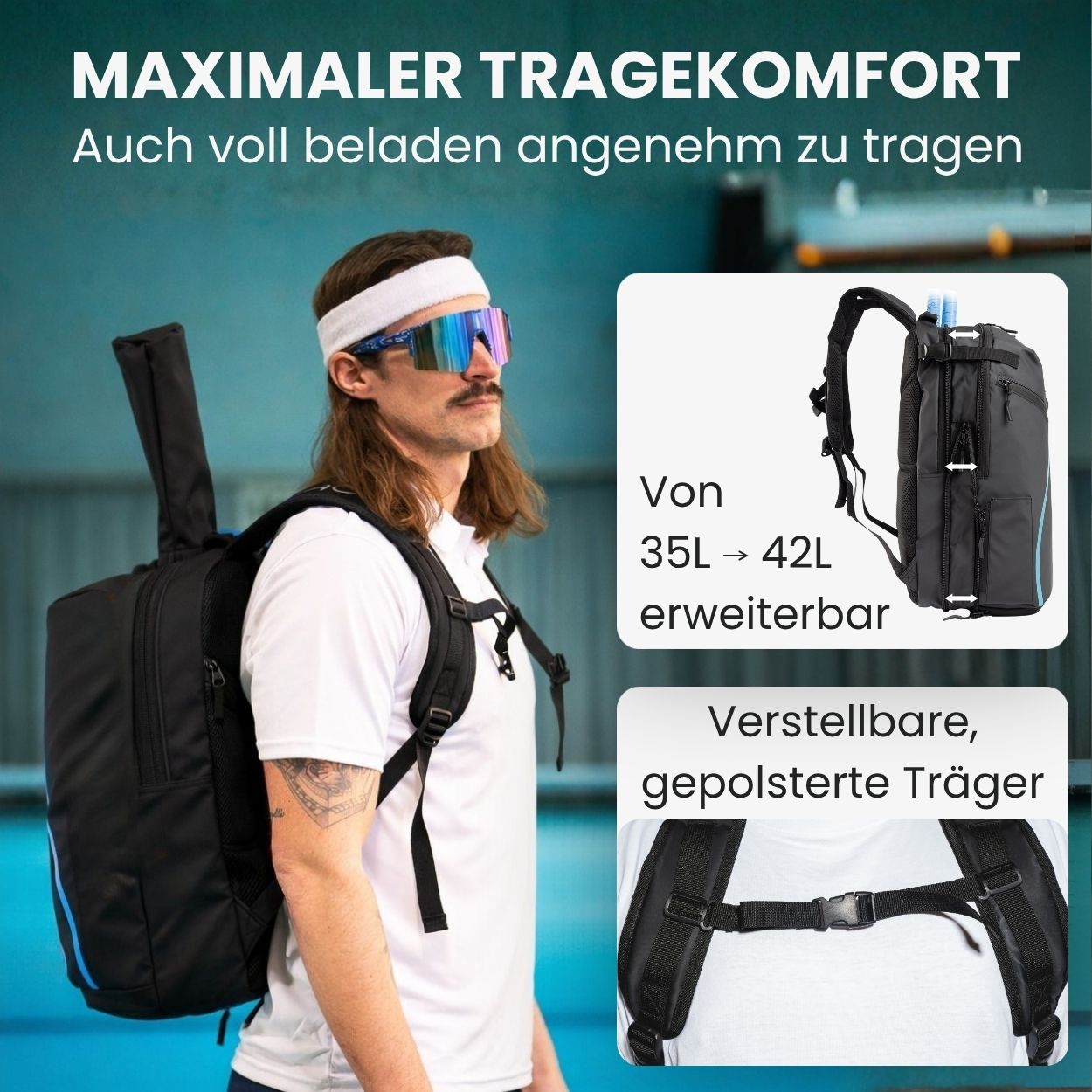 Tennisrucksack | Pro 42L