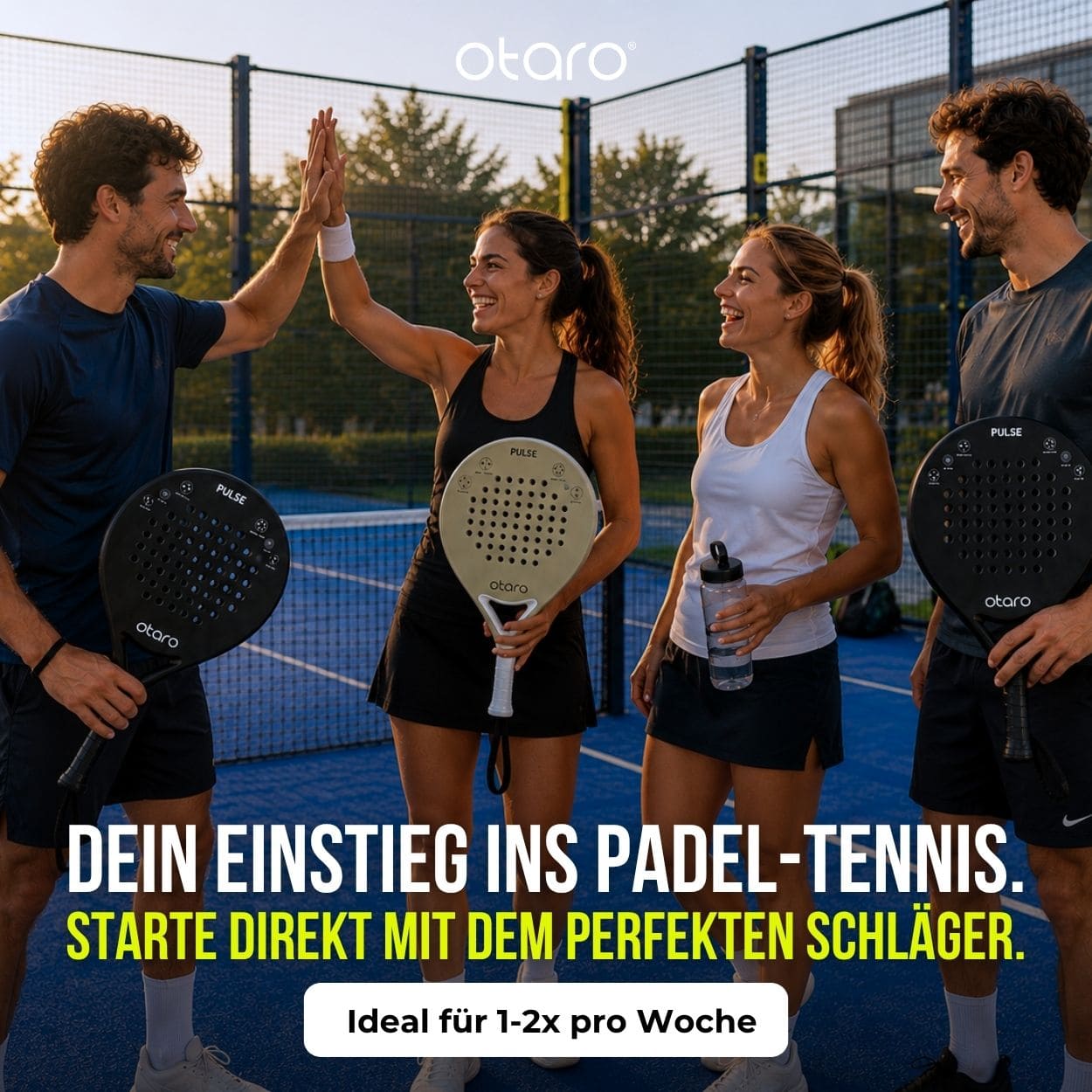 Padelschläger PULSE | Leicht. Präzise. Kontrolle.