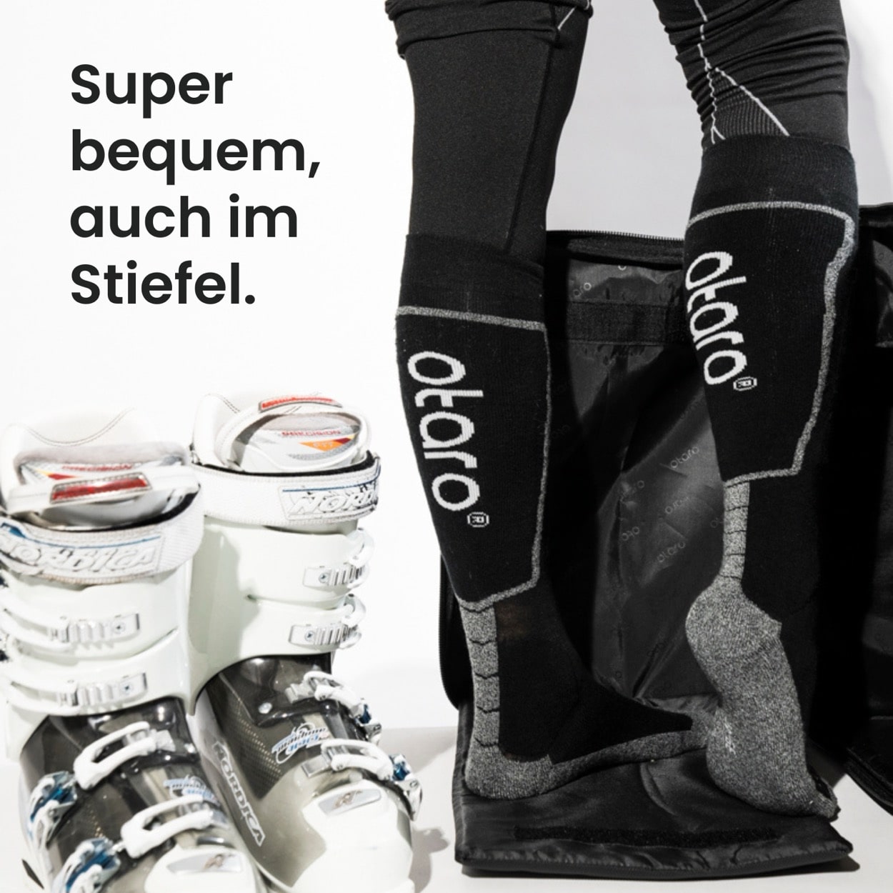 Otaro Skisocken für Wintersport Plastikfrei verpackt – Produktansicht 6