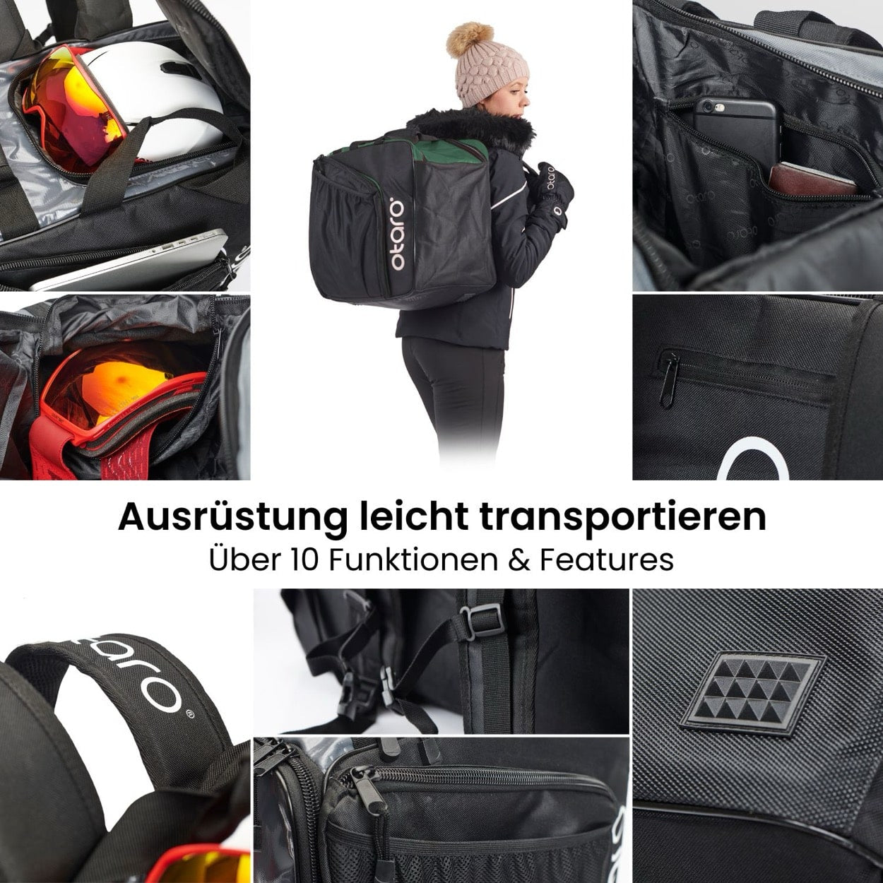 Skischuhtasche & Skitasche | Pro-Set für 1 Paar