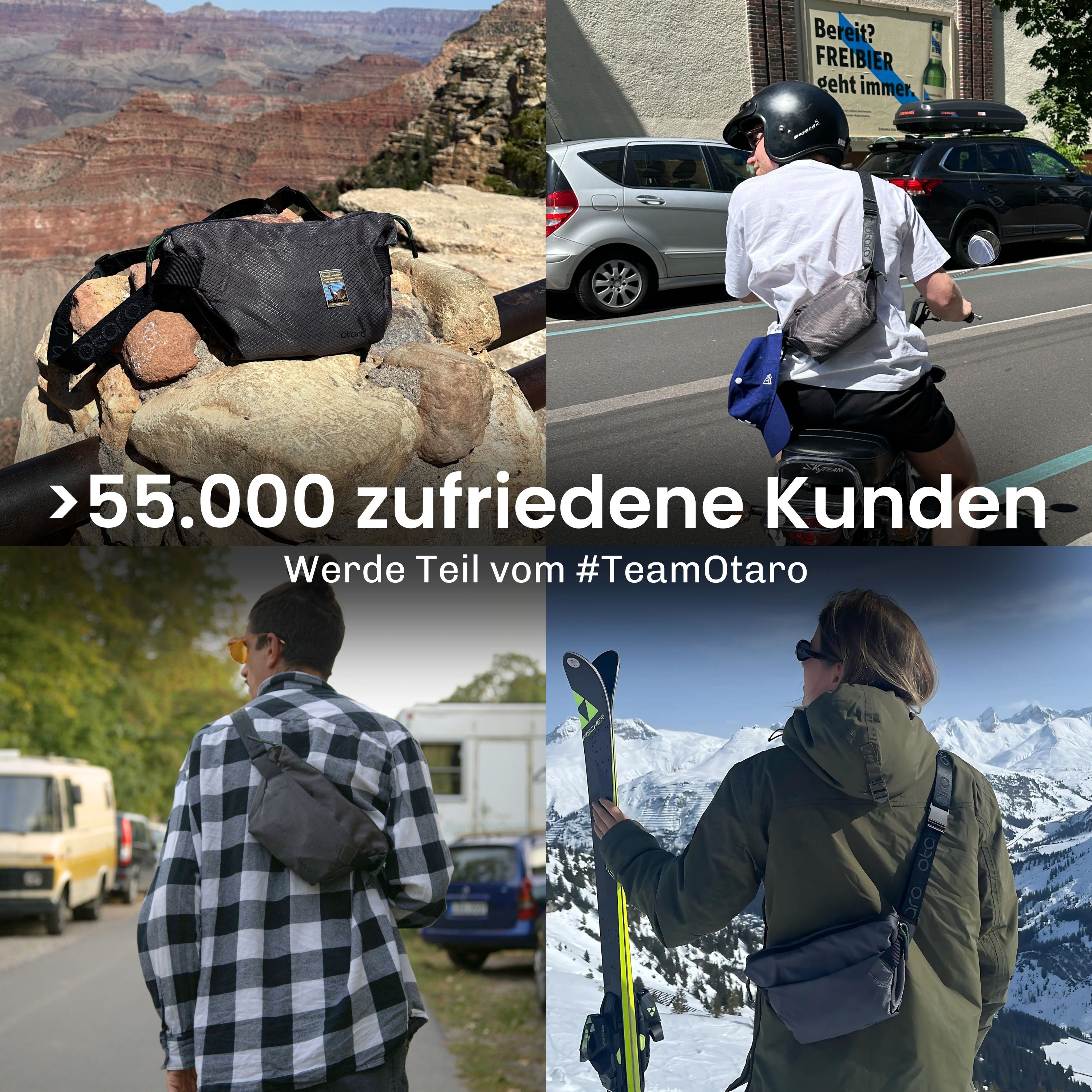 Otaro Sling Bag TRAVELER 3L – Kundenstimmen