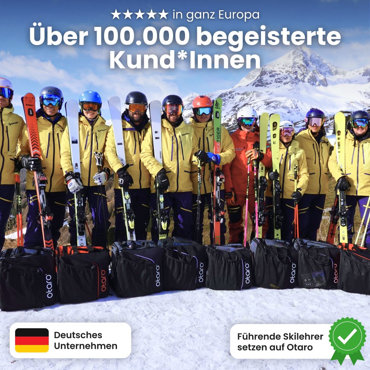 Skischuhtasche & Skitasche | Classic-Set für 1 Paar Ski