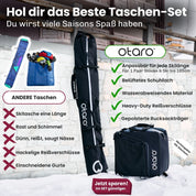 Skischuhtasche & Skitasche | Classic-Set für 1 Paar Ski