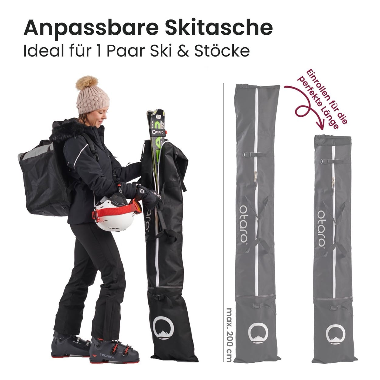Skischuhtasche & Skitasche | Pro-Set für 1 Paar