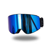 Skibrille mit Magnet-Wechselglas | Blau & Gelb