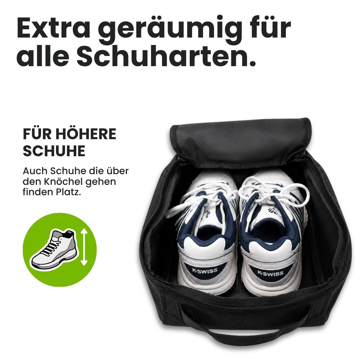Schuhtasche belüftet | Unisex - alle Größen