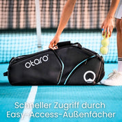 Tennistasche | 82 Liter - Schütze deine Schläger