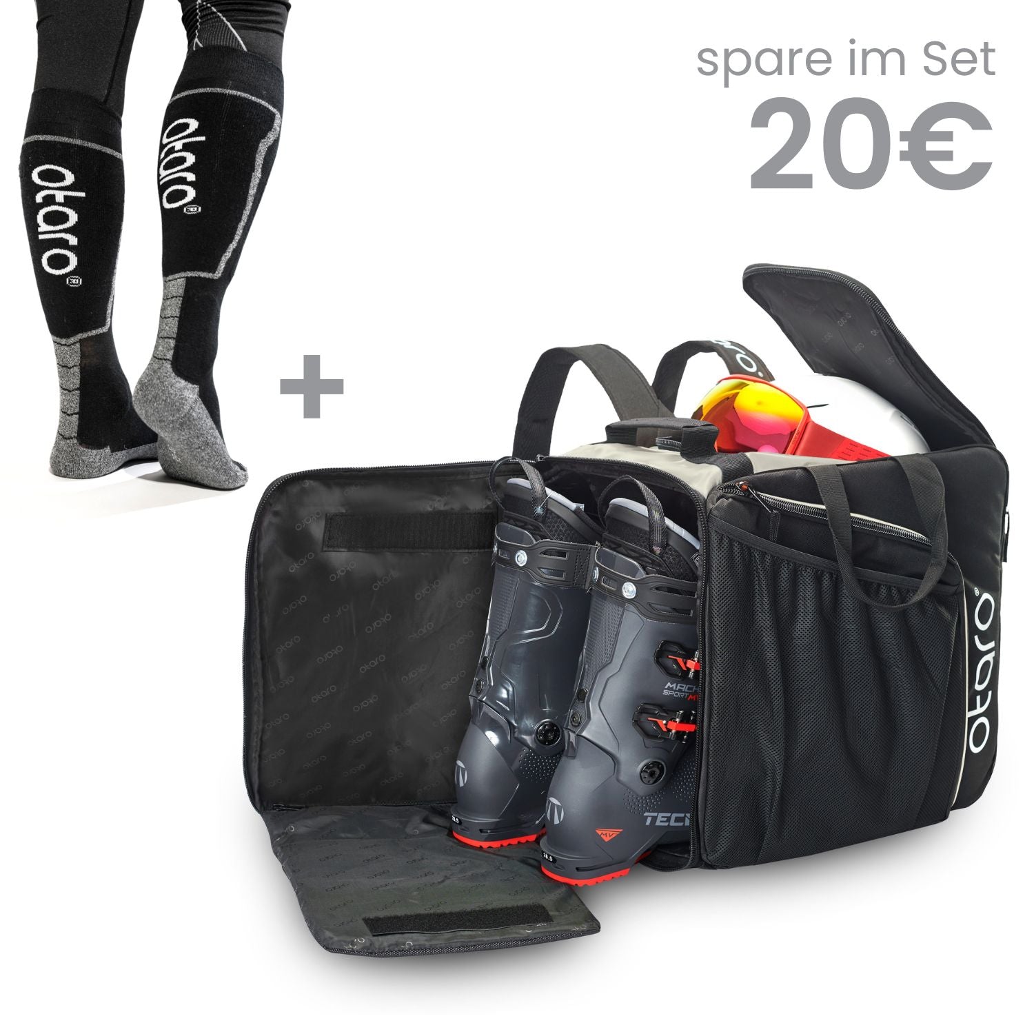Shop-Exklusiv: Skischuhtasche [Pro 57L] + Skisocken