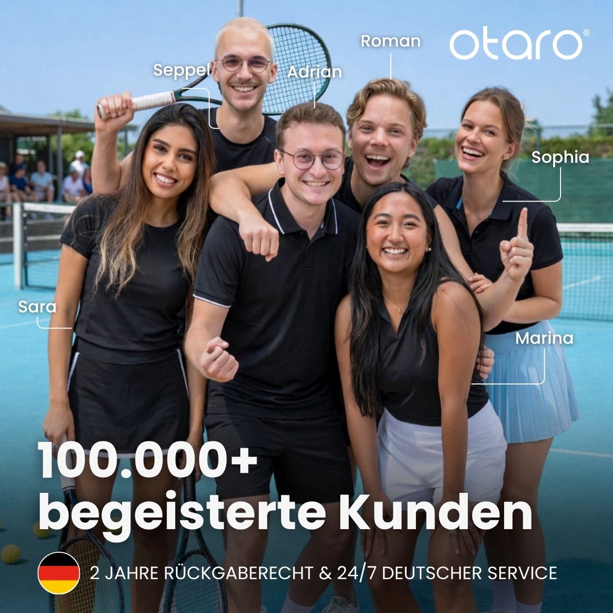 Tennistasche | 82 Liter - Schütze deine Schläger