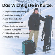 Stiefeltasche & Snowboardtasche 180cm | Set