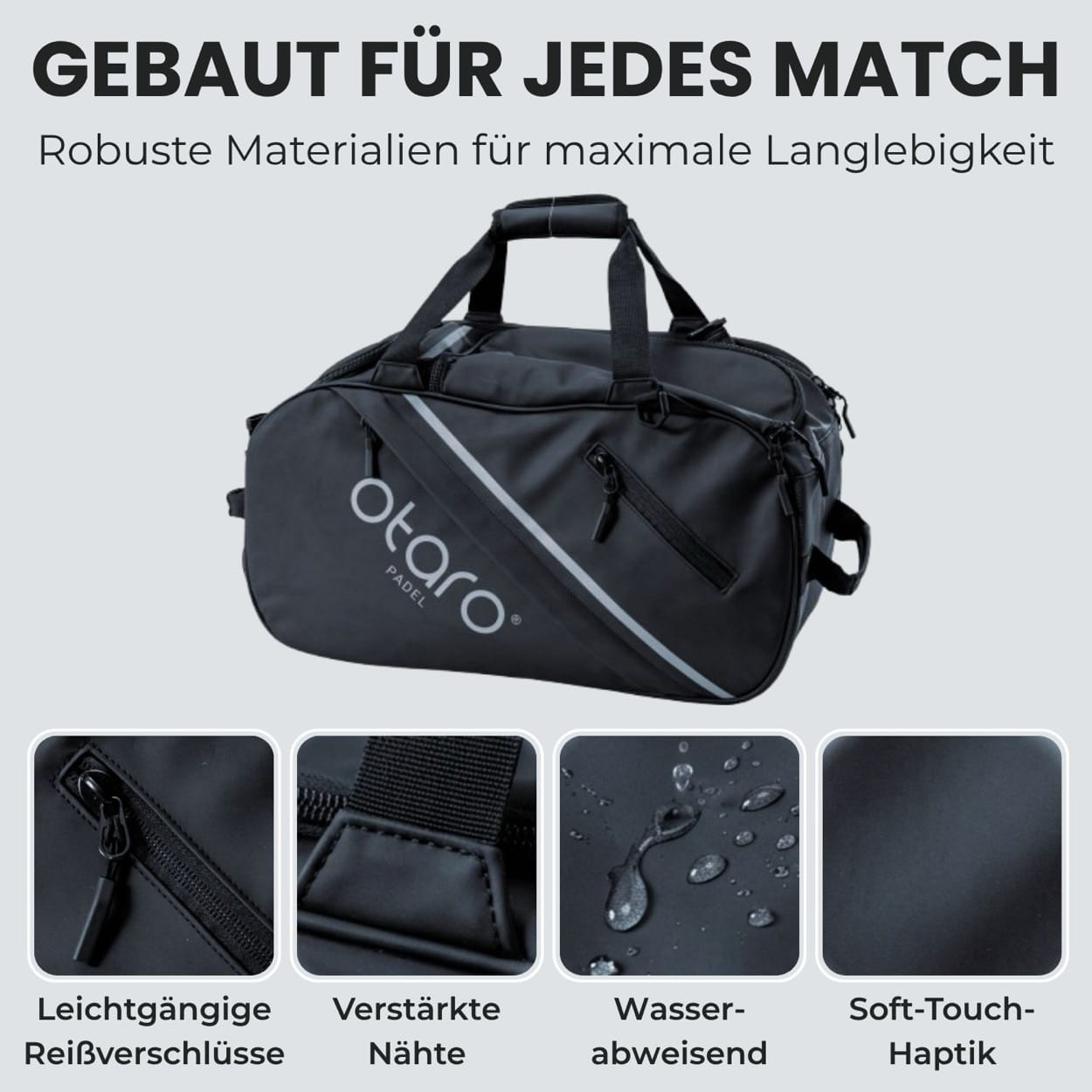 Otaro Padeltasche Pro 60L - optimal organisiert – Produktansicht 5