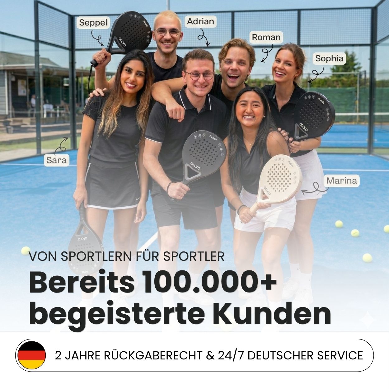 Padeltasche | Pro 60L - optimal organisiert