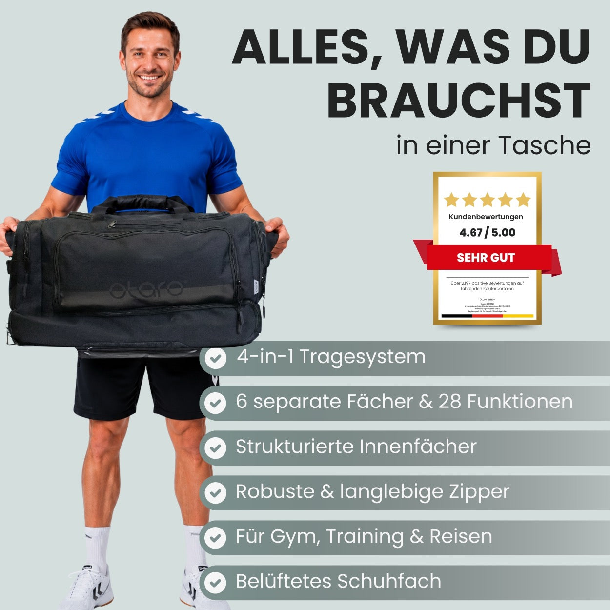 Sporttasche | Classic 70L