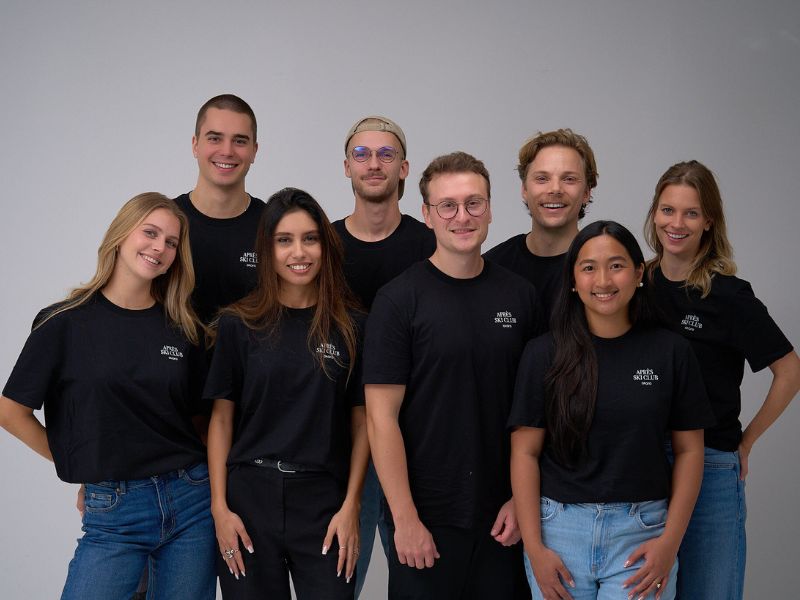 Ein junges Team aus Deutschland.