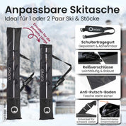 Skitasche | Für 1 oder 2 Paar
