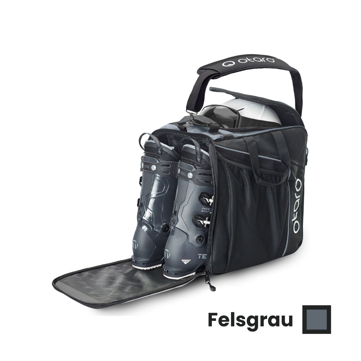 Otaro Skischuhtasche Classic 44L in Felsgrau
