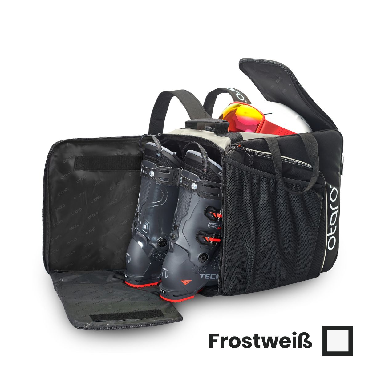 Otaro Skischuhtasche Pro 57L in Frostweiß